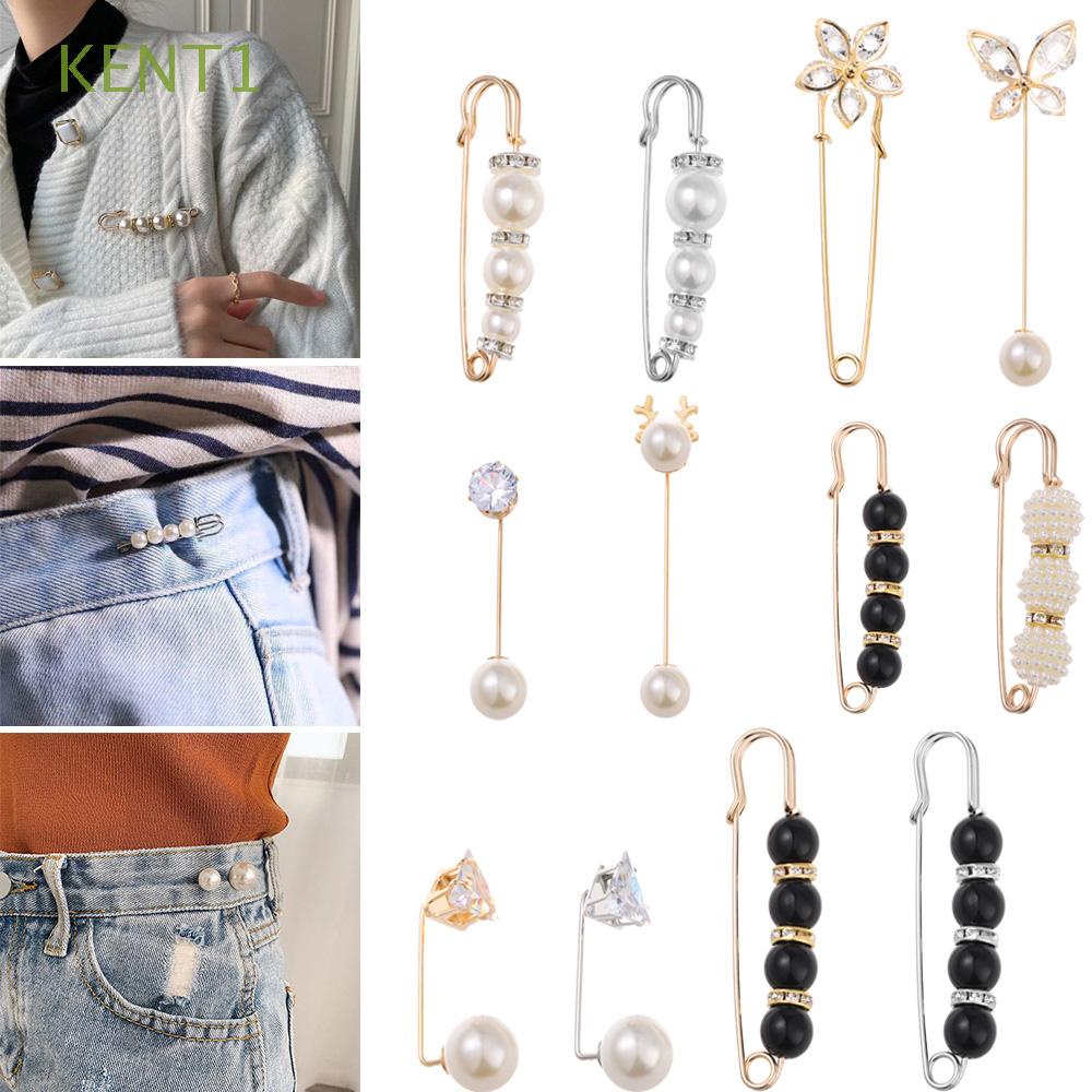 Cài áo đính ngọc trai nhân tạo thời trang nữ