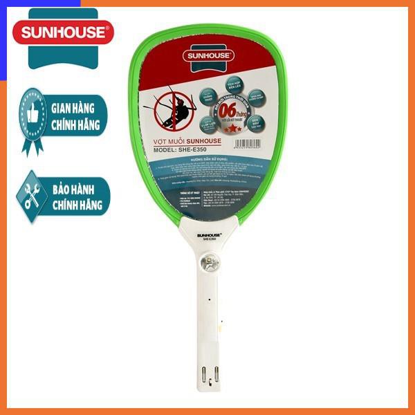 Vợt muỗi SUNHOUSE SHE-E350 màu xanh