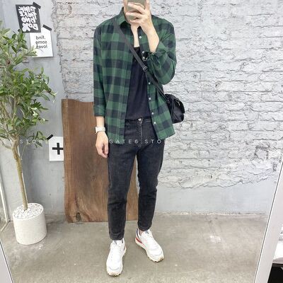 Áo Sơmi PB dạ caro đều | BigBuy360 - bigbuy360.vn