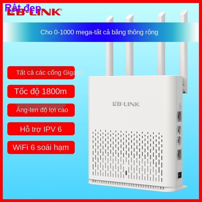 bộ định tuyến máy ghi âm lái xe vòng đeo tay thể thaobilink wifi61800M bộ định tuyến không dây gigabit đầy đủ cổng