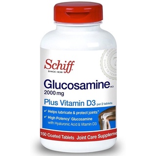 Viên uống schiff glucosamine 2000mg plus vitamin d3 150 viên