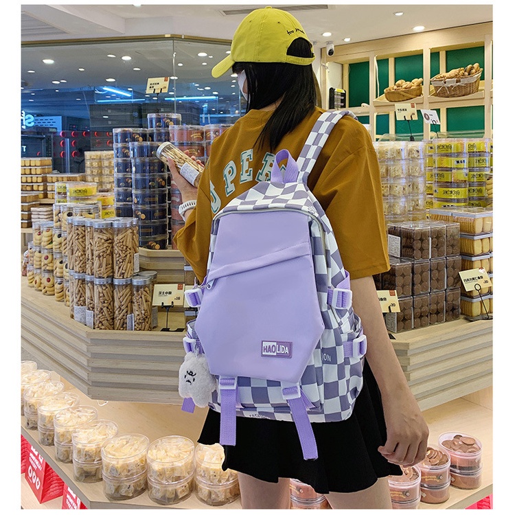 Balo thời trang phong cách Hàn Quốc dày dặn chống thấm nước dùng cho đi học, đi chơi - Fortune Mouse – BLTT67676