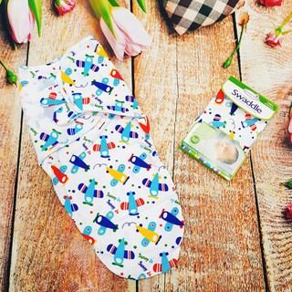 Ủ Kén Cotton Sơ Sinh SwaddleMe Mềm Mại, Không Hầm Bí Chống Giật Mình Dùng Cho Bé