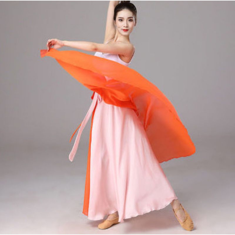 Váy 720 độ 2 màu buộc dây