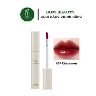 Son tint bóng Bbia bbia glow lip tint màu 004- Đỏ đất