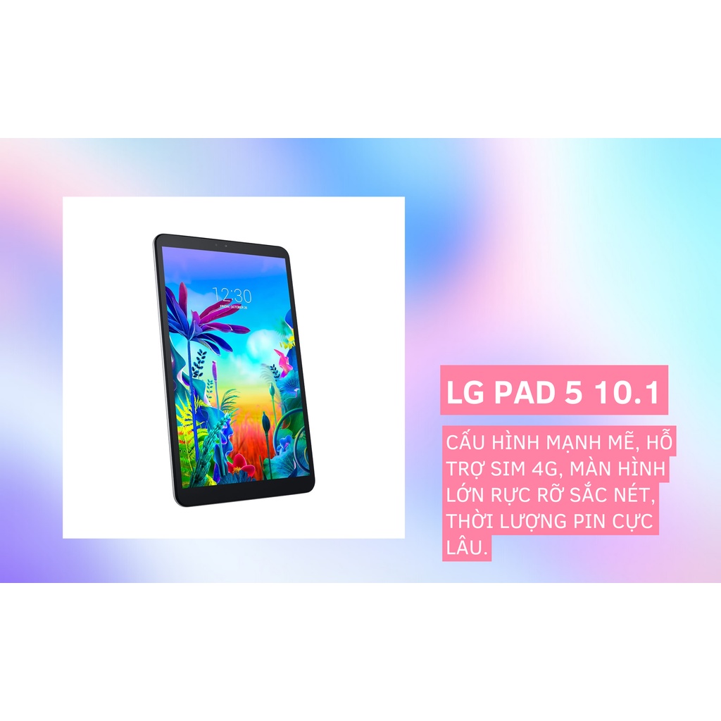 Máy tính bảng LG G Pad 5 10.1 inch 2019, 4G/LTE T600