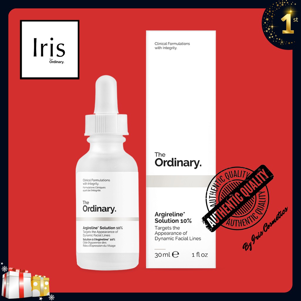 Serum chống lão hoá, hỗ trợ giảm nếp nhăn - Argireline Solution 10%  - The Ordinary.