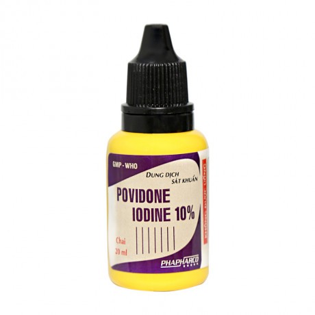 Povidone Iodine 10% (Lọ 20ml)