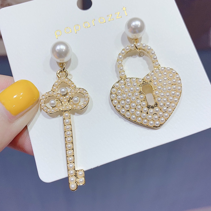 Bông Tai Mạ Bạc 925 Đính Ngọc Trai Nhân Tạo Thời Trang