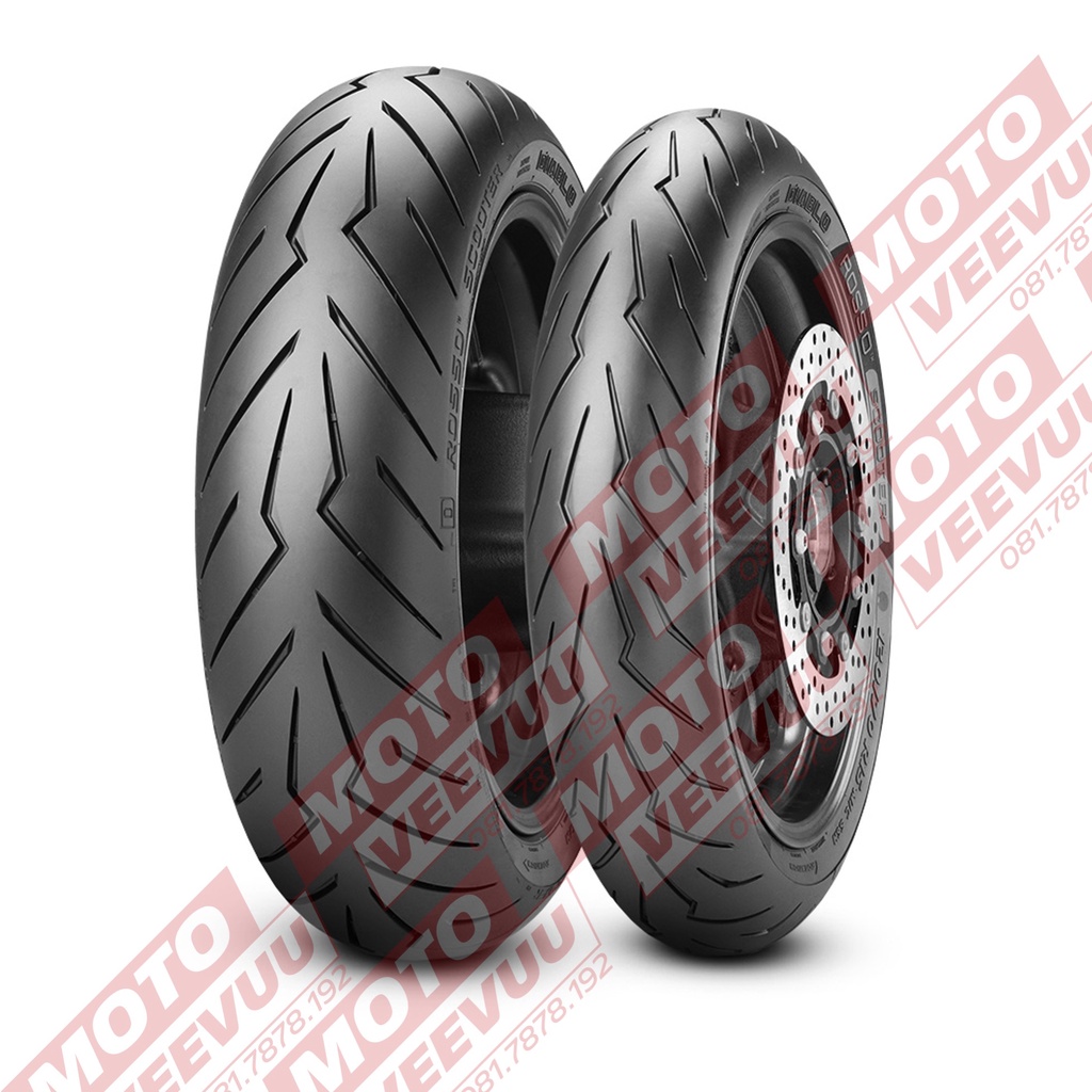 Vỏ lốp xe máy Pirelli 120/70-12 TL Diablo Rosso Scooter (Lốp không ruột)