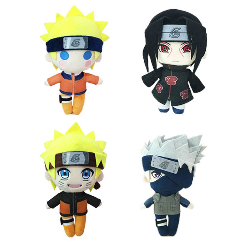 Búp bê nhồi bông hình nhân vật Hatake Kakashi Uchiha Itachi đáng yêu