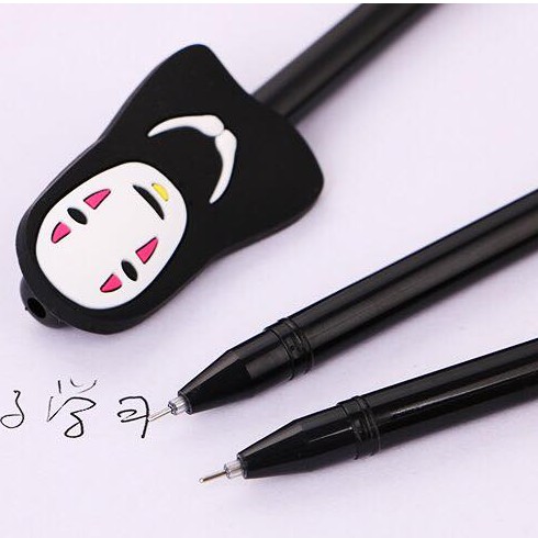 Bút bi nước hình Vô diện phim hoạt hình Totoro màu mực đen