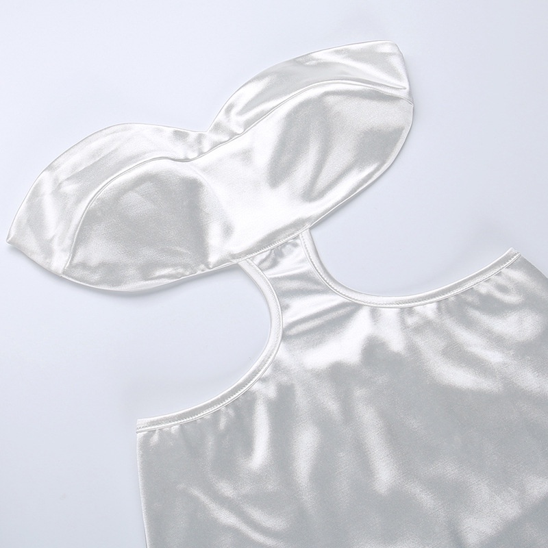 Đầm Dự Tiệc Màu Trơn Trễ Vai Hở Lưng Quyến Rũ Cho Nữ