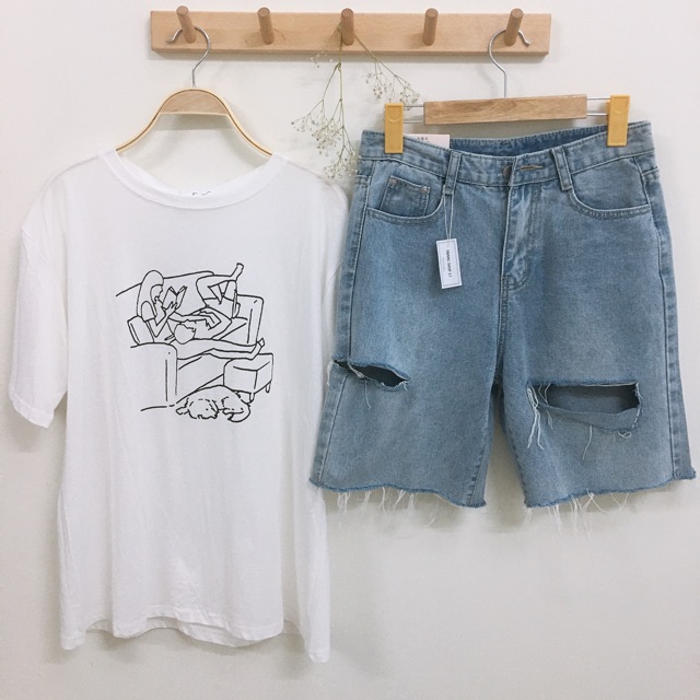 Quần short bò các loại