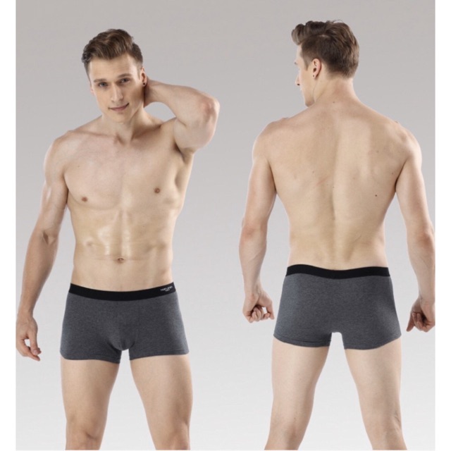 Quần sịp nam, quần sịp đùi nam chất cotton cao cấp  COMBO hộp 4 chiếc