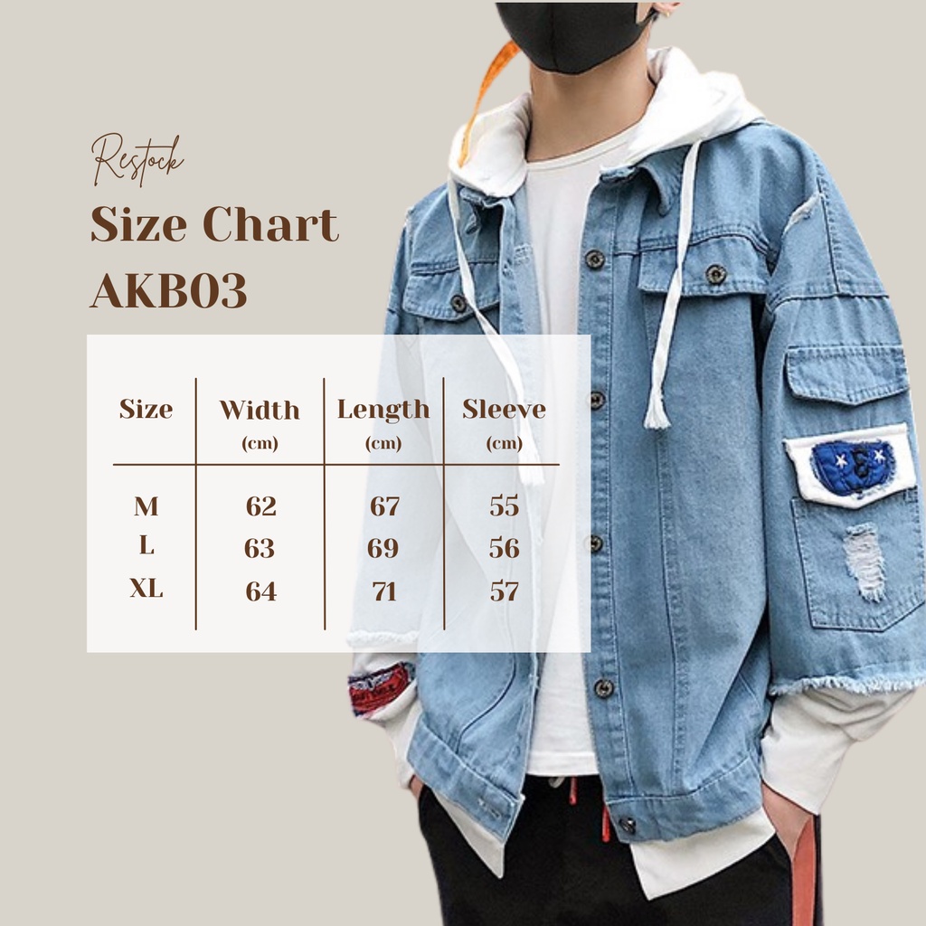 Áo Khoác Jeans Đôi Phối Mũ Nỉ Unisex Cho Cả Nam Và Nữ Vải Jeans Xuất Dày Dặn