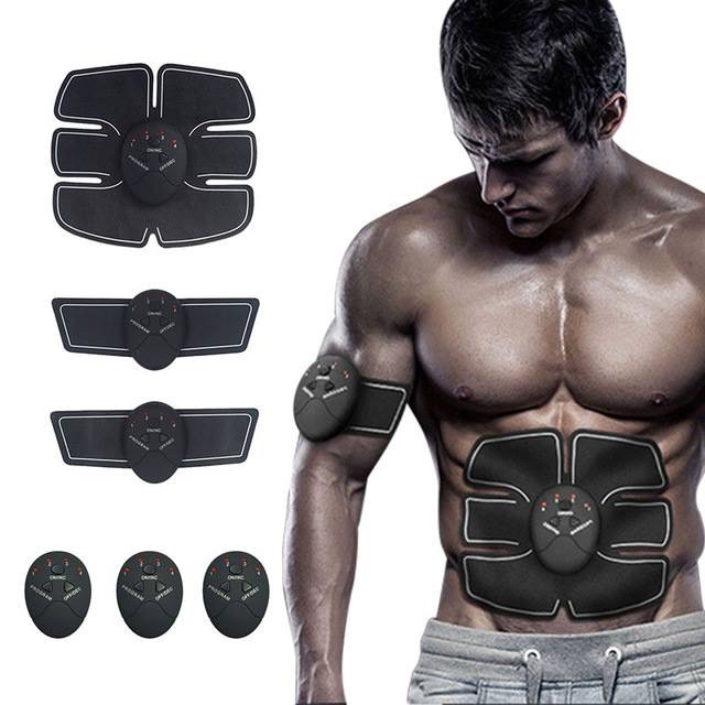 Bộ máy 3 mảnh 1 Bụng + 2 tay tập thể dục thông minh đào tạo cơ bắp EMS Smart Fitness