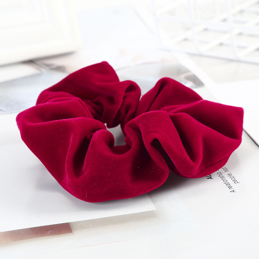 Băng Đô/Dây Buộc Tóc Haimeikang Vải Nhung Bản Rộng Phong Cách Hàn Quốc Cổ Điển