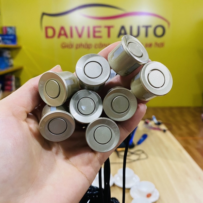 CẢM BIẾN TIẾN LÙI CẢNH BÁO VA CHẠM XE Ô TÔ 8 MẮT MÀN HÌNH LCD | ĐẠI VIỆT AUTO | BigBuy360 - bigbuy360.vn