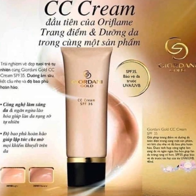 Kem nền Cc cream mã sáng
