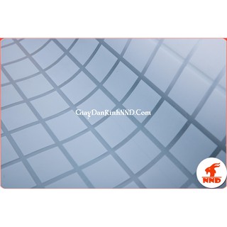 Giấy Dán Kính Kẻ Ô Màu Trắng Mã A58 (giá theo mét dài khổ rộng 90cm)