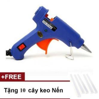 Súng bắn keo nến/ Keo nến 7MM hàng loại 1 có công tắc/ BH 3 THÁNG