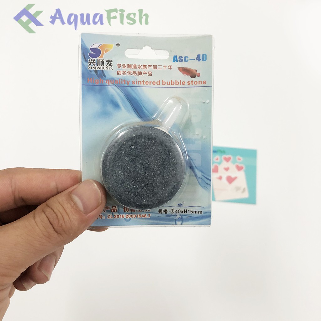 Quả Sủi Đĩa 4cm Cho Bể Cá Cảnh (đĩa sủi khí oxy cao cấp)