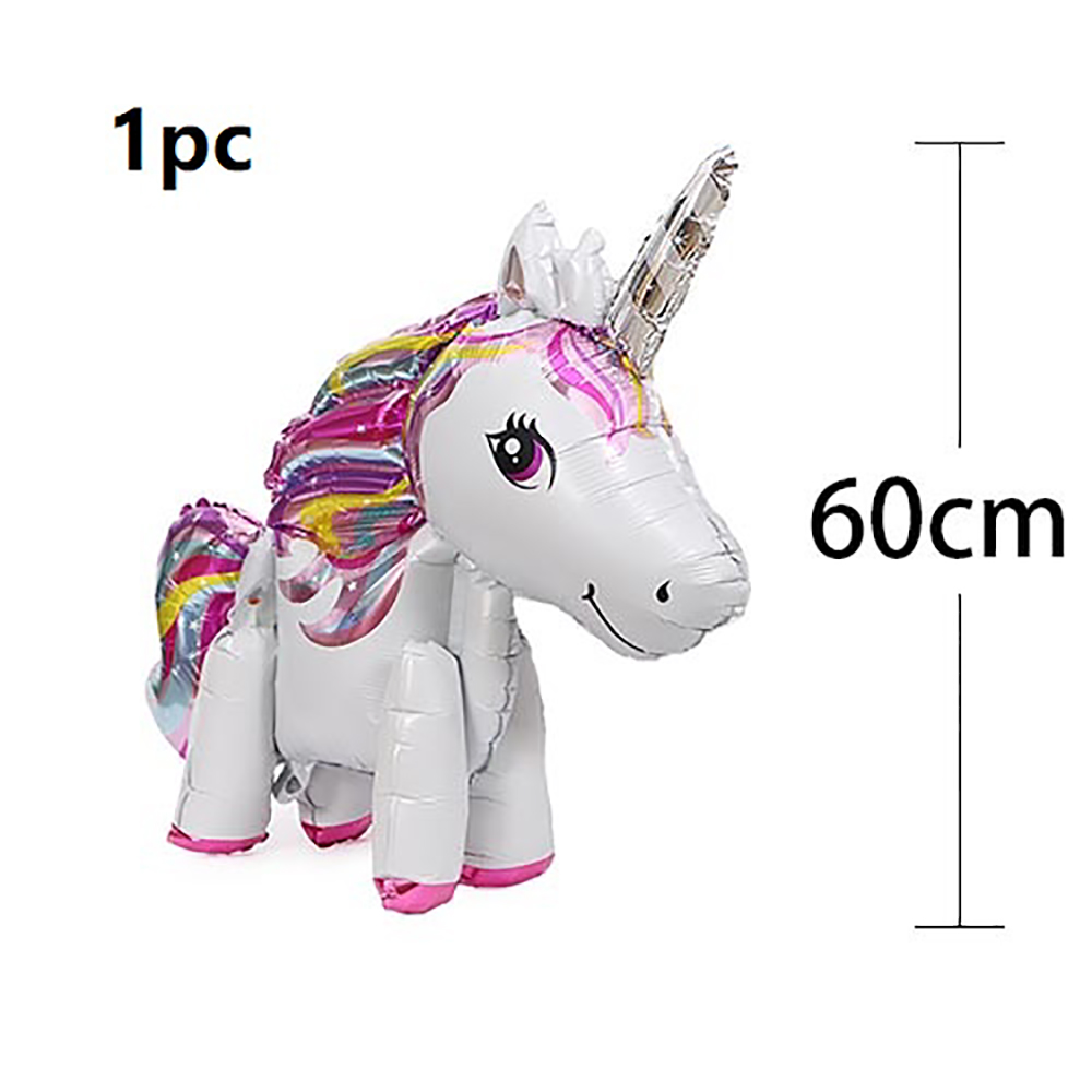 EPOCH Bong Bóng Hình Ngựa Một Sừng 3d Trang Trí Tiệc Cho Bé