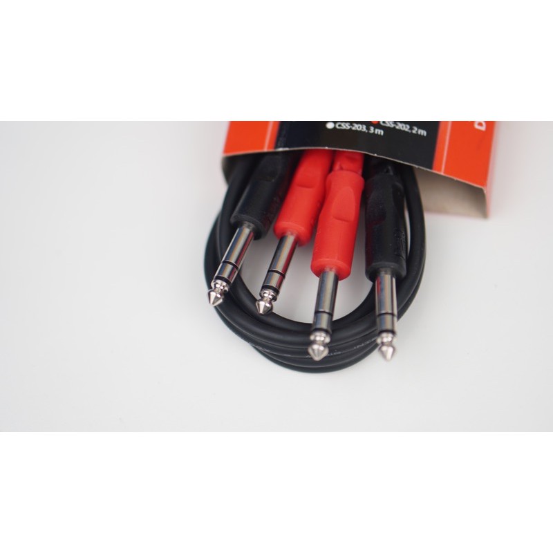 Cable Loa Hosa Chính Hãng Dài 2M Đầu 6,3mm