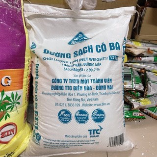 Đường sạch Cô Ba (Biên Hòa) bao 12kg
