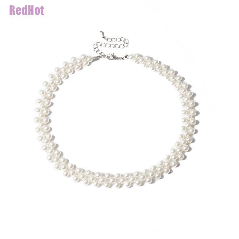 Vòng cổ Ngọc Trai Nhân Tạo Phong Cách Bohemian