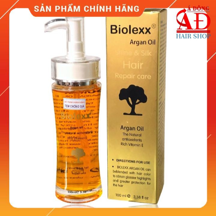 [BIOLEXX Chính hãng] TINH DẦU DƯỠNG BÓNG TÓC BIOLEXX ARGAN OIL CHÍNH HÃNG 100ML