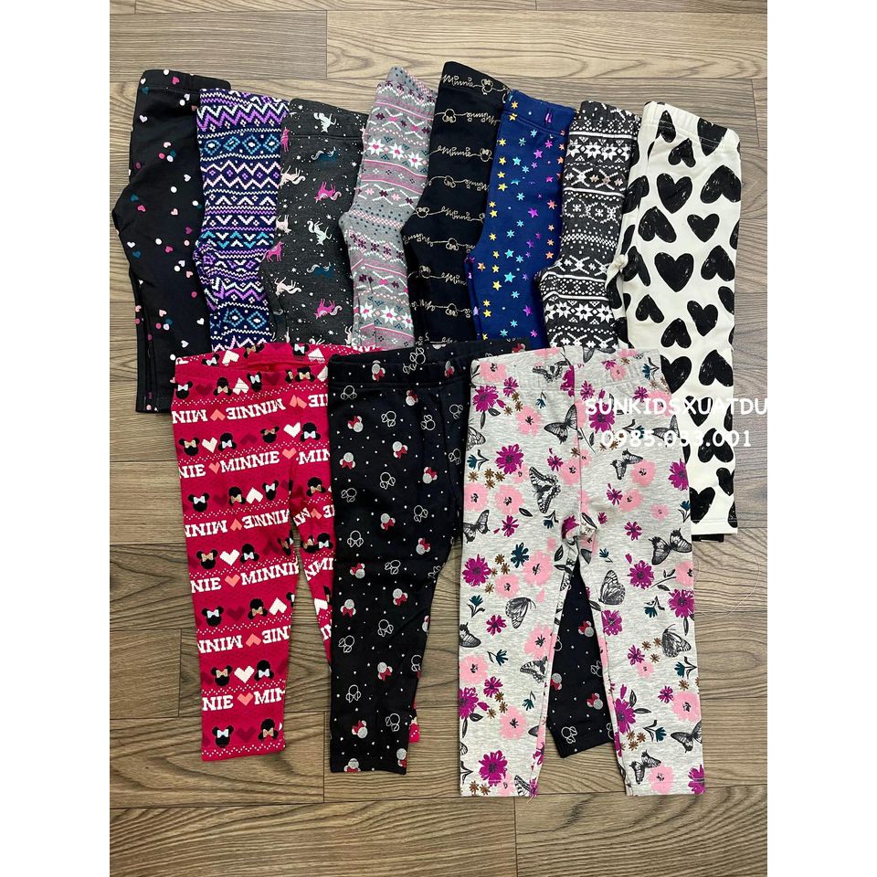 Quần legging nỉ bông Jumping nhiều màu