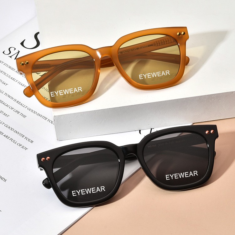 Mắt Kính Thời Trang KIMHEKIM Chống UV400 627 Form Vuông Phong Cách Cực Hot - Hata24h