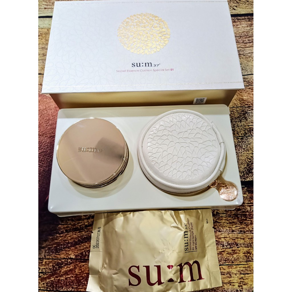CUSHION SU:M37 - SU:M37 SECRET ESSENCE CUSHION ART COLLABORATION SPECIAL SET