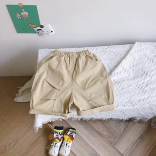 Quần kaki lửng mềm cho bé trai
