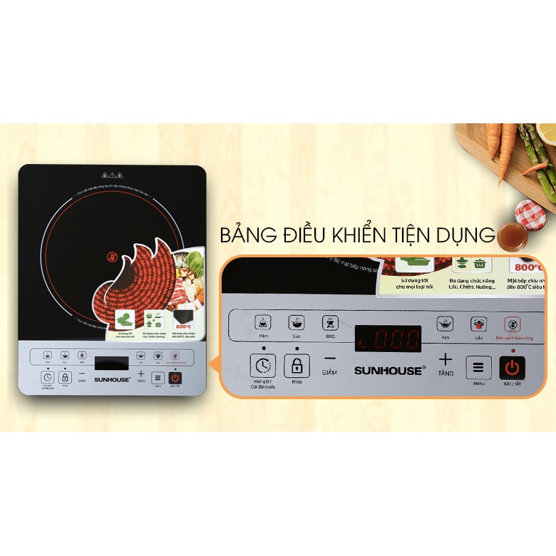 Bếp hồng ngoại Sunhouse SHD 6005