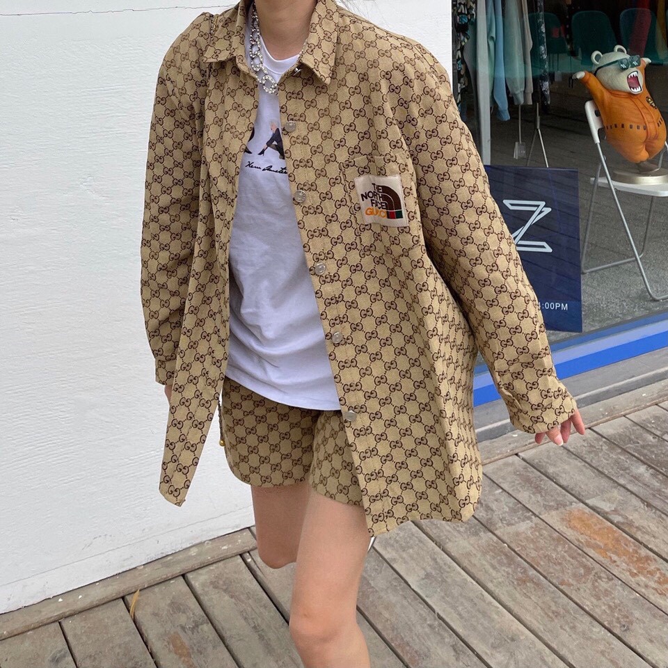 Áo Shirts Gucci x TheNorthFace Spring1  FW22