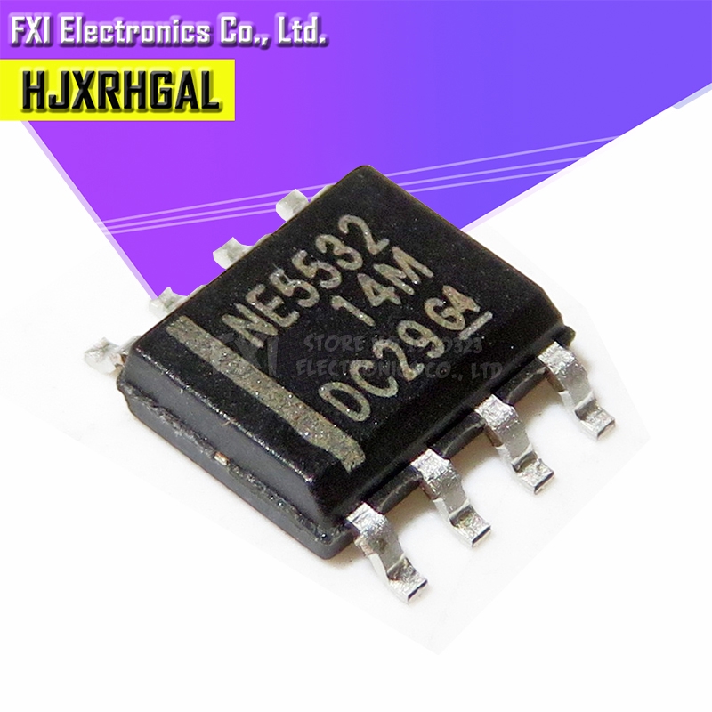 Bộ 100 linh kiện điện tử Ne5532Dr Ne5532 Sop8 N5532 Smd