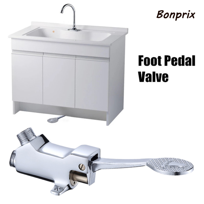 Vòi Nước Bằng Đồng Thiết Kế Bàn Đạp Chân Tiện Dụng Cho Nhà Tắm