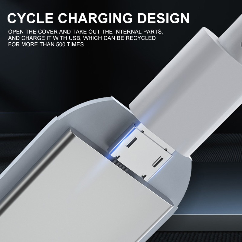 Đèn led Không Dây Cảm Ứng Gắn Trần Xe Hơi Có Thể Sạc Lại Bằng Cổng usb