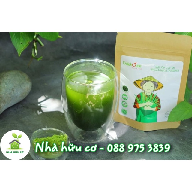 Dalahouse - Bột cỏ lúa mì 50gr - Wheatgrass powdee  - Date: 4/2022