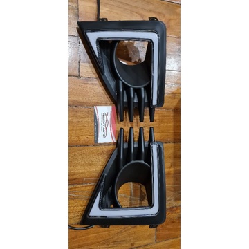 Ốp đèn gầm LED DRL Mitsubishi Attrage 2020-2022 lắp như zin