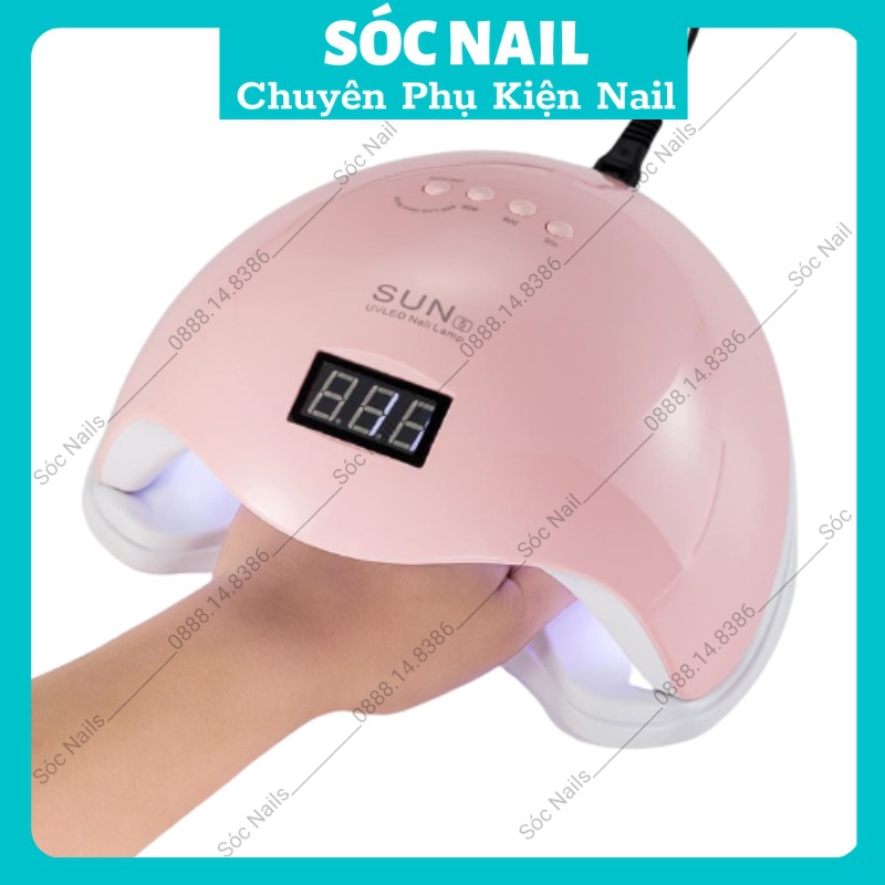 Máy Hơ Gel Sun 5 48W LED/UV LAMP Bảo Hành 6 Tháng