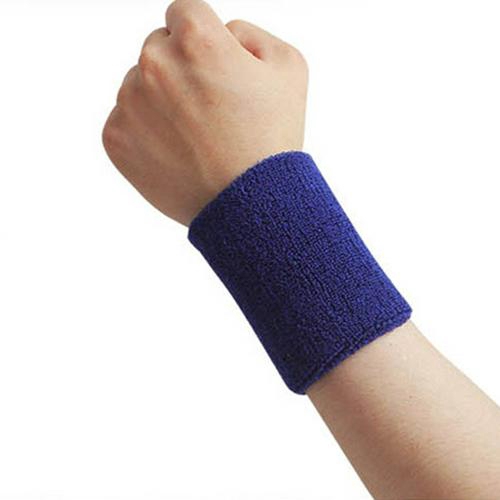 1 băng đeo cổ tay thấm mồ hôi dùng trong luyện tập thể thao