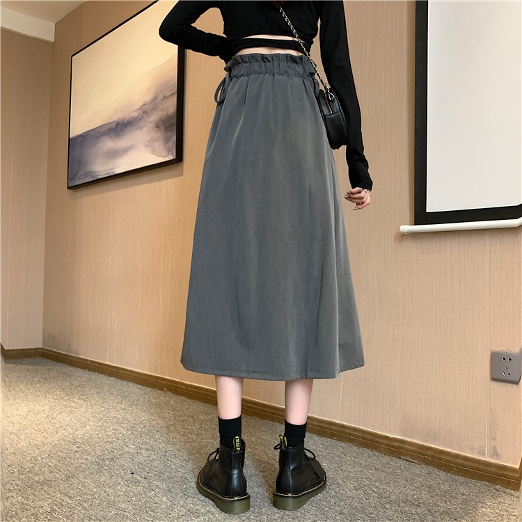 [SẴN] Chân váy dài Midi Ulzzang Quảng Châu VVD20 | BigBuy360 - bigbuy360.vn