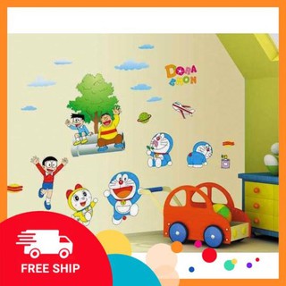 ⚡️𝗙𝗥𝗘𝗘𝗦𝗛𝗜𝗣⚡️ Decal dán tường Doremon