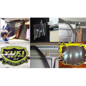 Nam châm lá khổ A4 có băng keo dày 0,5mm