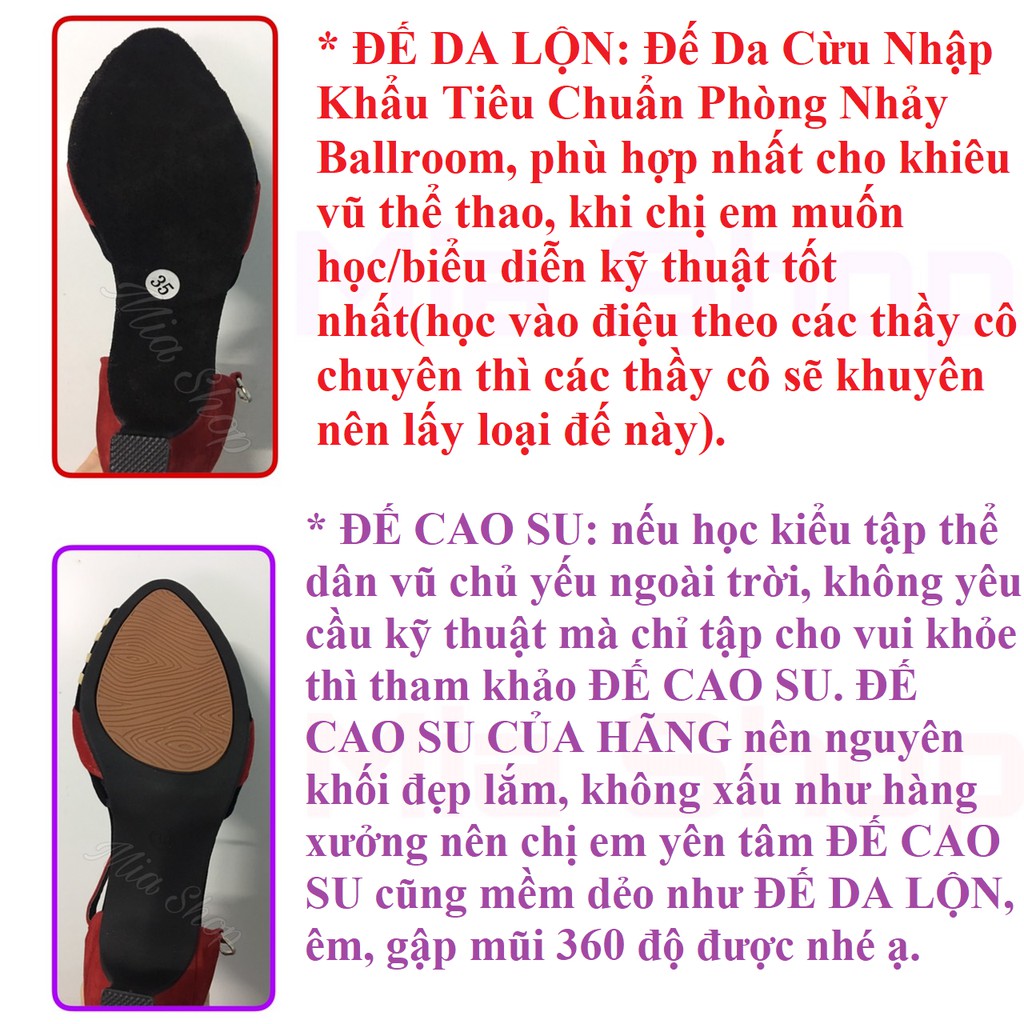 Giày Khiêu Vũ Biểu Diễn Hở Mũi