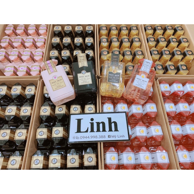 Sữa tắm Nước Hoa Pháp Sexy Skin (chuẩn auth)